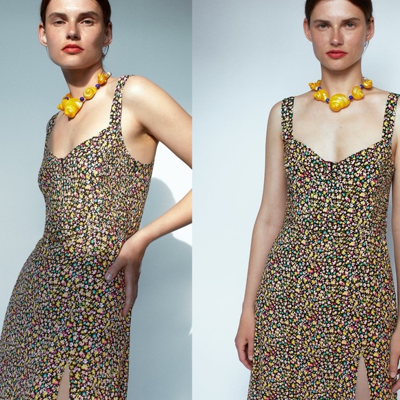 Zara Dresses & Skirts - Zara Floral Print Dress
